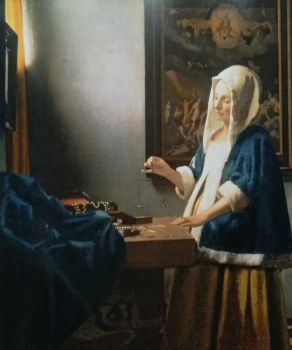 La Pesatrice Di Perle Signora Con La Bilancia Jan Vermeer